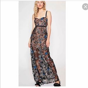 For Love And Lemons Beatrice Maxi Dress